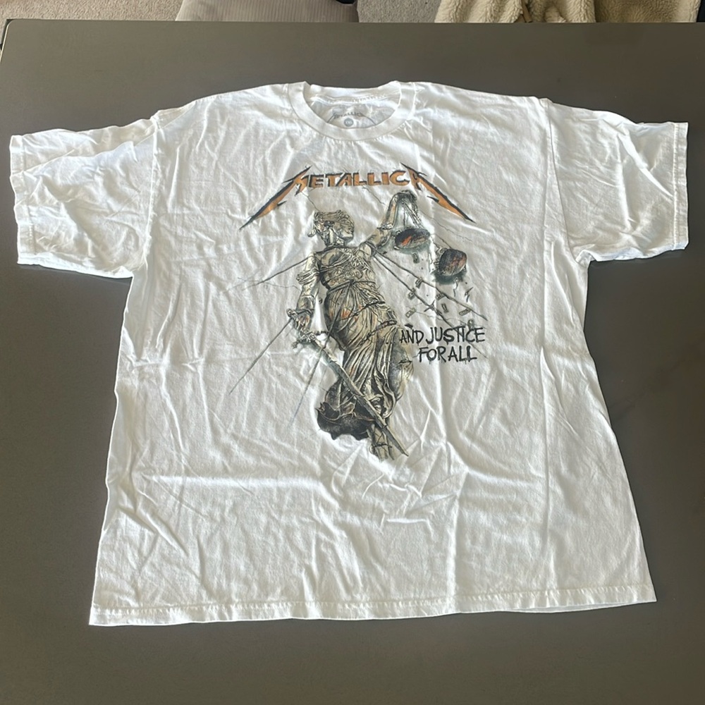 XXL Metallica “…and Justice For All” shirt
